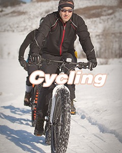 cycling heated socks