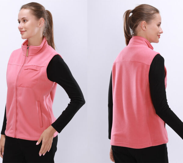 Fleece Golf Vests For Women - Image 3