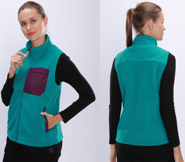 Fleece Golf Vests For Women - Image 5