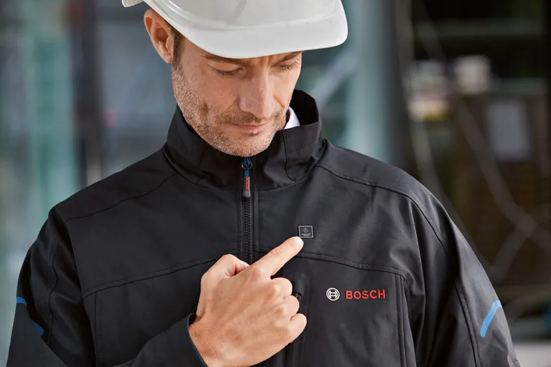 Industrial working heated jacket