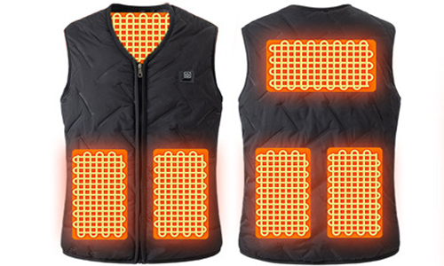 electric rechargeable heated jacket