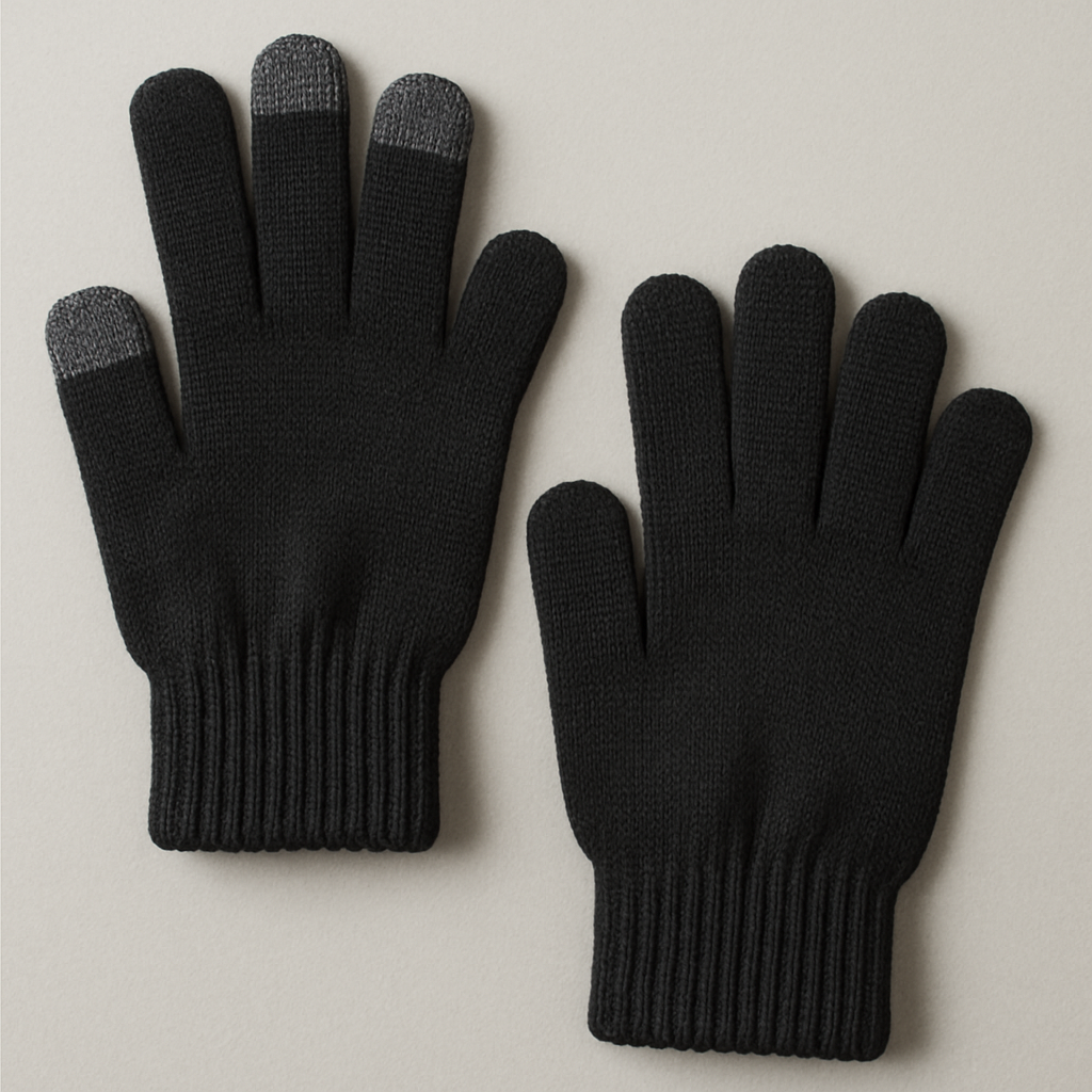 Touchscreen compatible gloves