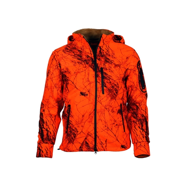 blaze orange hunting coat